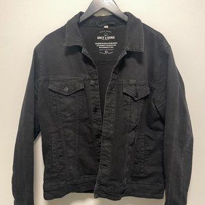 Only & Sons Denim Men's XL Jacket - Black